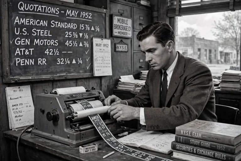 Illustration for the news story: Bring Wall Street to Main Street: A Mobile Broker’s First Licensed Years
