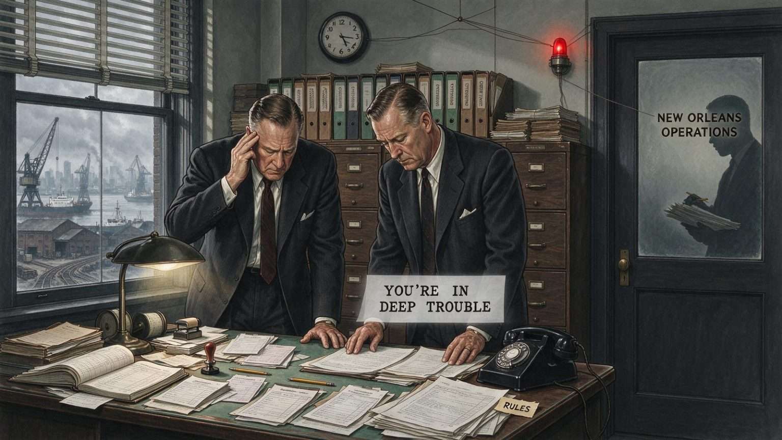 Illustration for the news story: ‘You’re in Deep Trouble’: A Mobile Broker’s Rough First Year Under a New Firm’s Rules