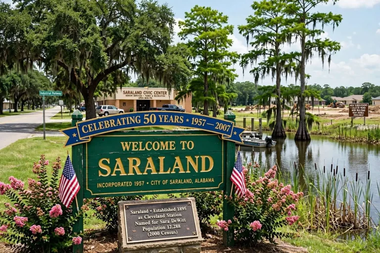 Illustration for the news story: 2007 Tour Captured Saraland’s Growth and Small-Town Character
