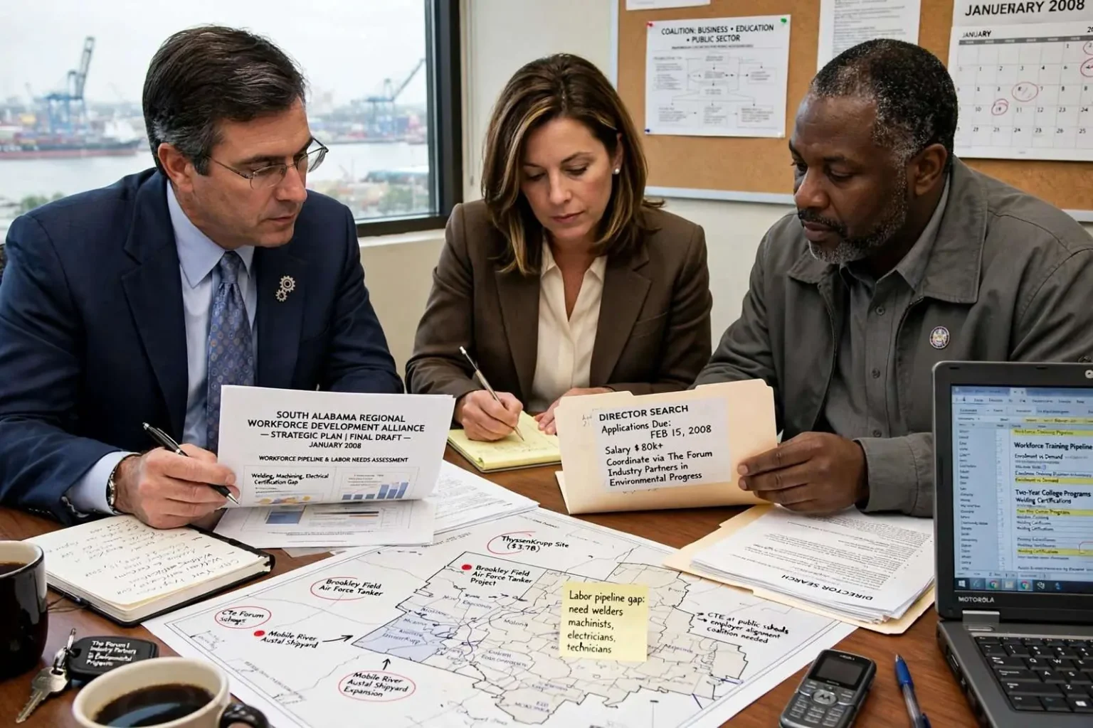 Illustration for the news story: Workforce Alliance Finished Its Plan and Went Looking for Someone to Run It