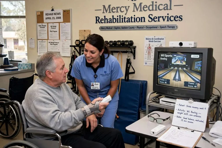 Illustration for the news story: Baldwin County Therapists Used Wii Games for Rehabilitation in 2008