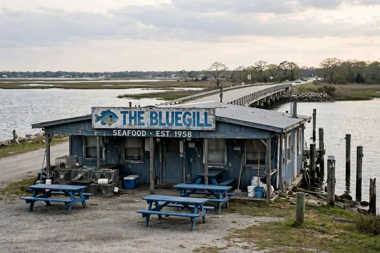 Illustration for the news story: On the Causeway, The Bluegill Earns Second Place and No Apologies