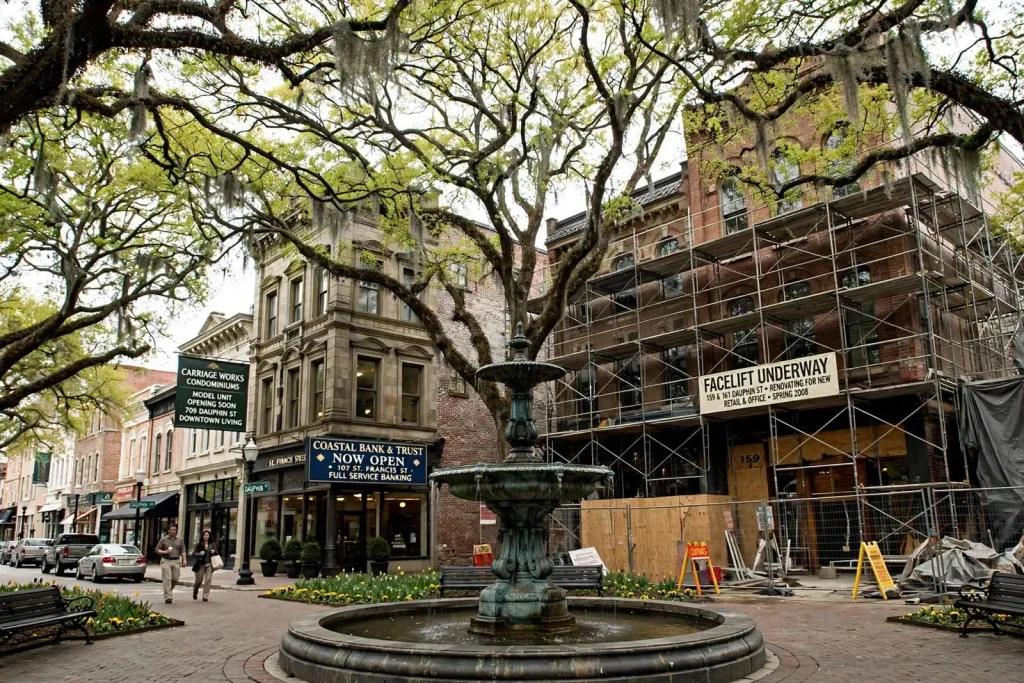 Illustration for the news story: Banks, Condos and a Facelift on Bienville Square: Downtown Mobile’s Spring Ledger