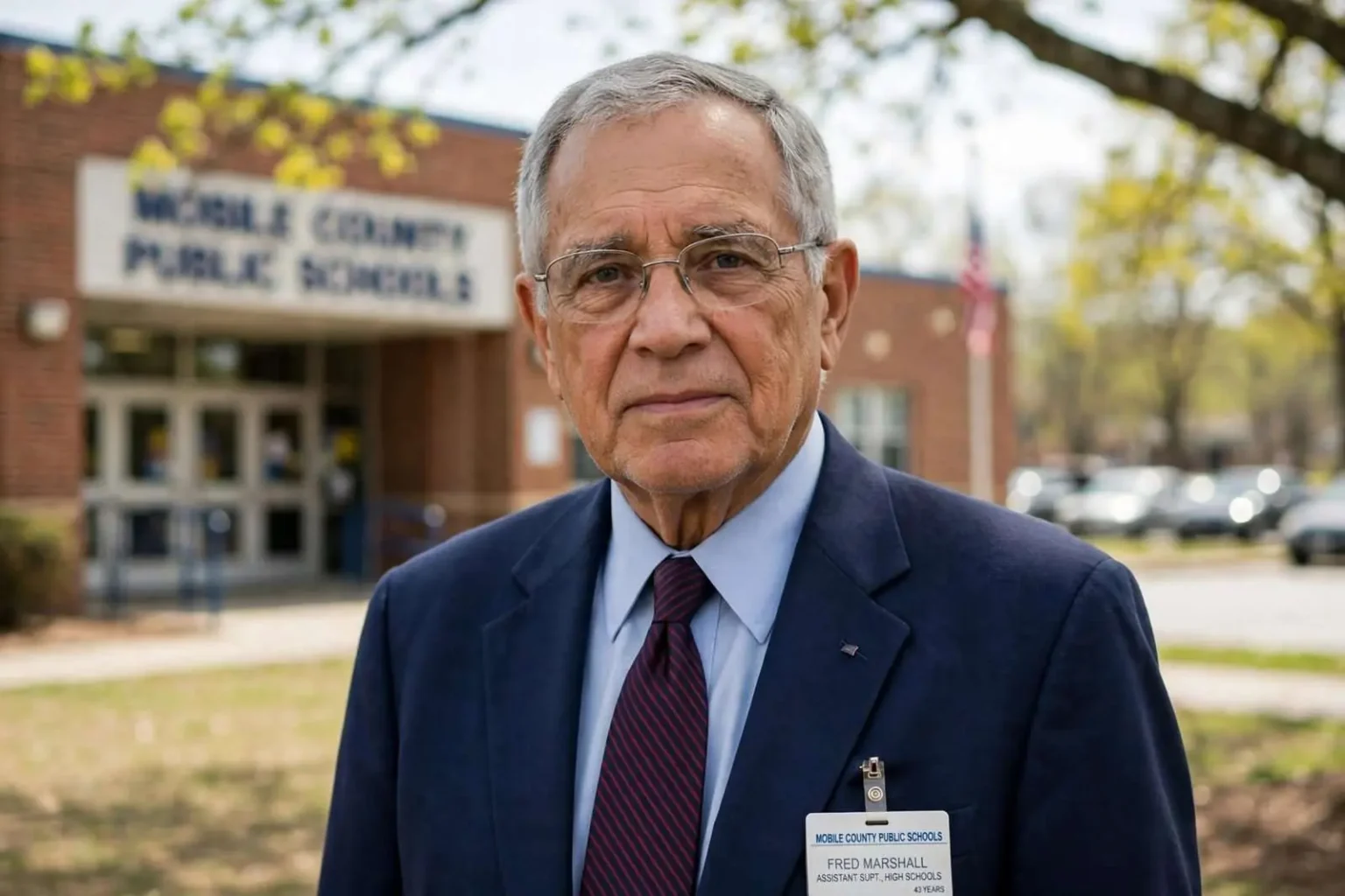 Illustration for the news story: After 43 Years in the Schools, Fred Marshall Asked Voters for Six More