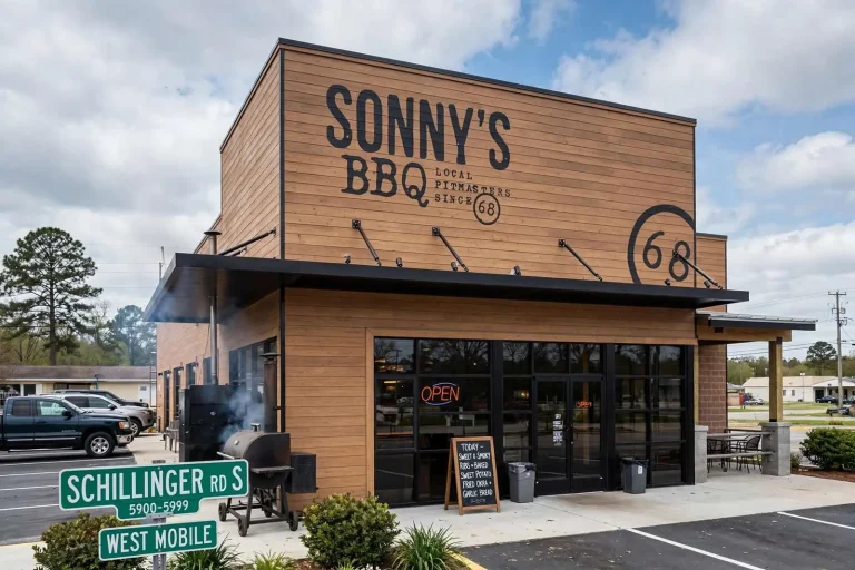 Illustration for the news story: At Sonny’s on Schillinger Road, a Second Chance That Paid Off