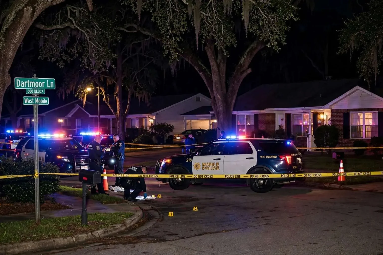 Illustration for the news story: Mobile Police Investigated 2008 West Mobile Homicide