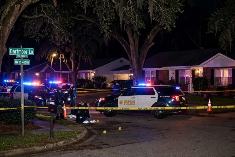 Illustration for the news story: Mobile Police Investigated 2008 West Mobile Homicide