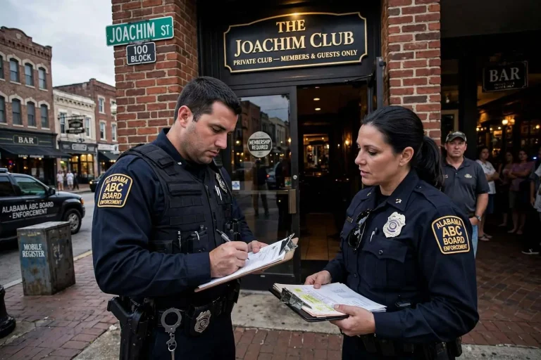 Illustration for the news story: Downtown Mobile Private Clubs Face Increased Alcohol Enforcement
