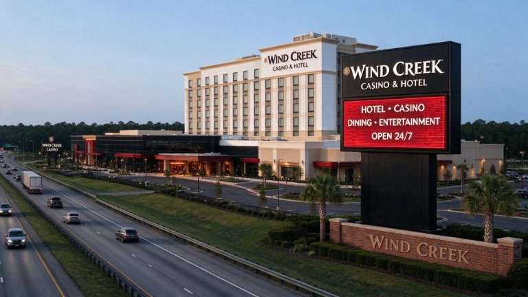 Illustration for the news story: Wind Creek Casino and Hotel Raised Development Hopes in Atmore in 2008