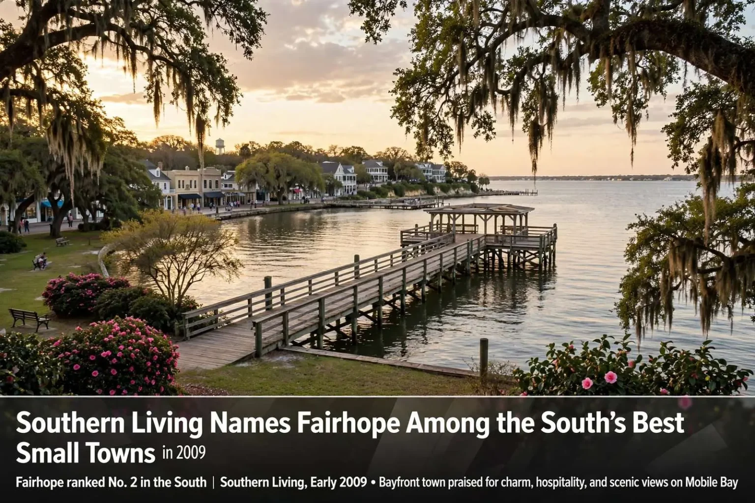 Illustration for the news story: Southern Living Named Fairhope Among the South’s Best Small Towns in 2009