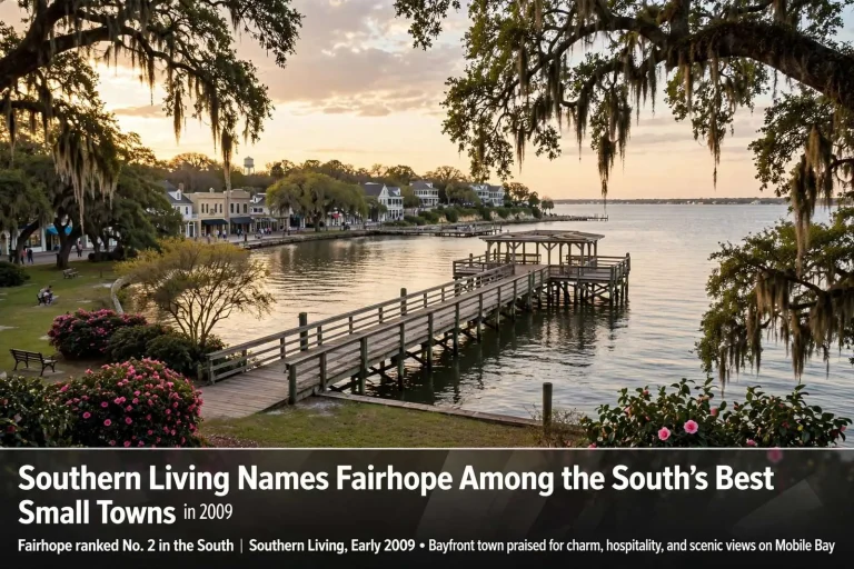 Illustration for the news story: Southern Living Named Fairhope Among the South’s Best Small Towns in 2009