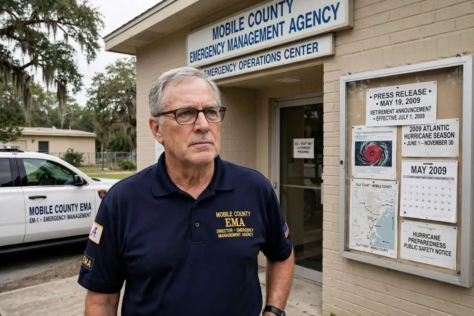 Illustration for the news story: Mobile County EMA Director Announced Retirement in 2009
