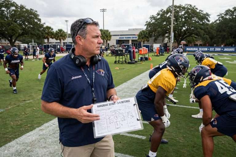 Illustration for the news story: South Alabama Adds Scout Team Work as Jaguars Prepare for Hargrave in Program’s First Game