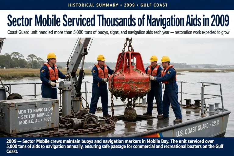 Illustration for the news story: Sector Mobile Serviced Thousands of Navigation Aids in 2009