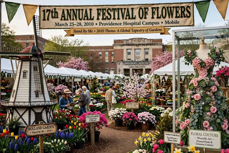 Illustration for the news story: 17th Annual Festival of Flowers Returns to Providence Hospital Campus in Mobile