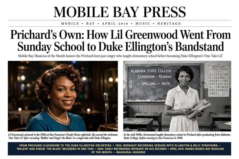 Illustration for the news story: Prichard’s Own: How Lil Greenwood Went From Sunday School to Duke Ellington’s Bandstand