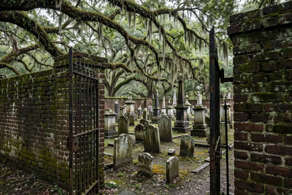 Illustration for the news story: Church Street Graveyard: Mobile’s City of the Dead and the Fever That Filled It