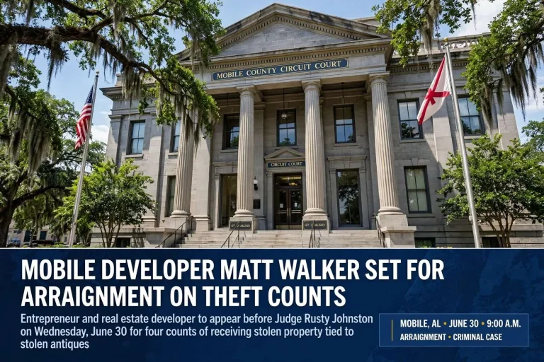 Illustration for the news story: Mobile Developer Matt Walker Set for Arraignment on Theft Counts