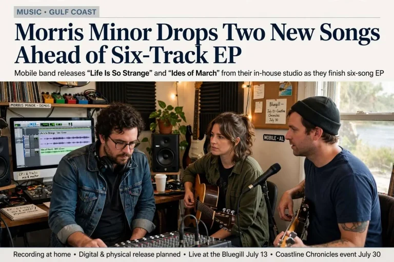 Illustration for the news story: Morris Minor Drops Two New Songs Ahead of Six-Track EP