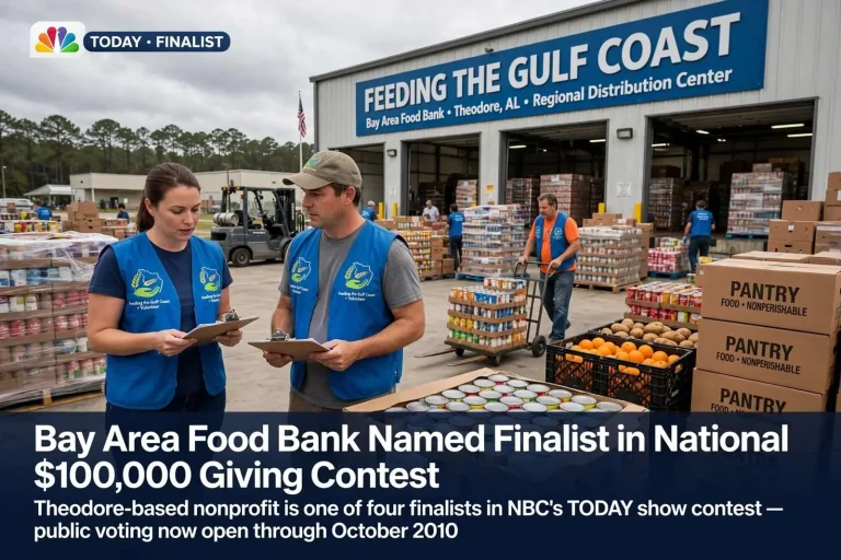 Illustration for the news story: Bay Area Food Bank Named Finalist in National $100,000 Giving Contest