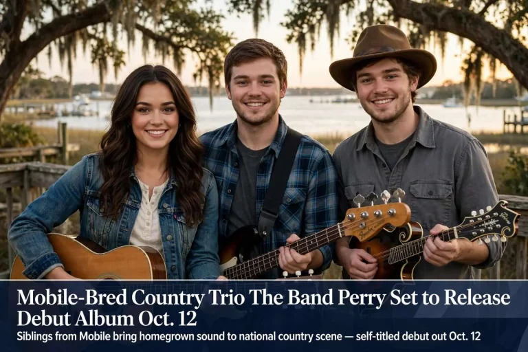Illustration for the news story: Mobile-Bred Country Trio The Band Perry Set to Release Debut Album Oct. 12