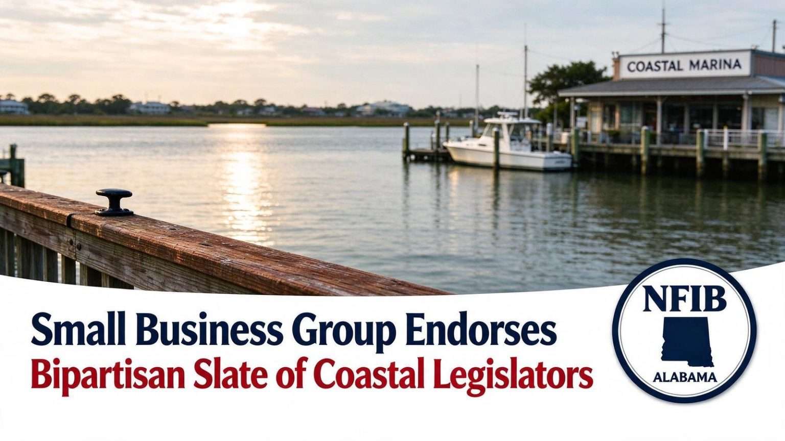 Illustration for the news story: Small Business Group Endorses Bipartisan Slate of Coastal Legislators