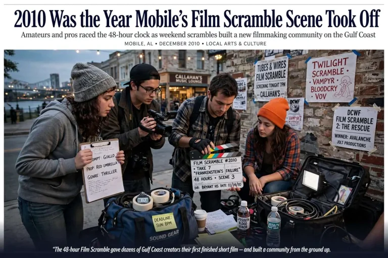 Illustration for the news story: 2010 Was the Year Mobile’s Film Scramble Scene Took Off
