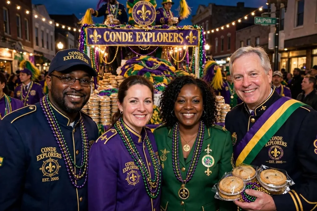 Illustration for the news story: Mobile’s Integrated Conde Explorers Krewe Still Welcoming 2011 Riders
