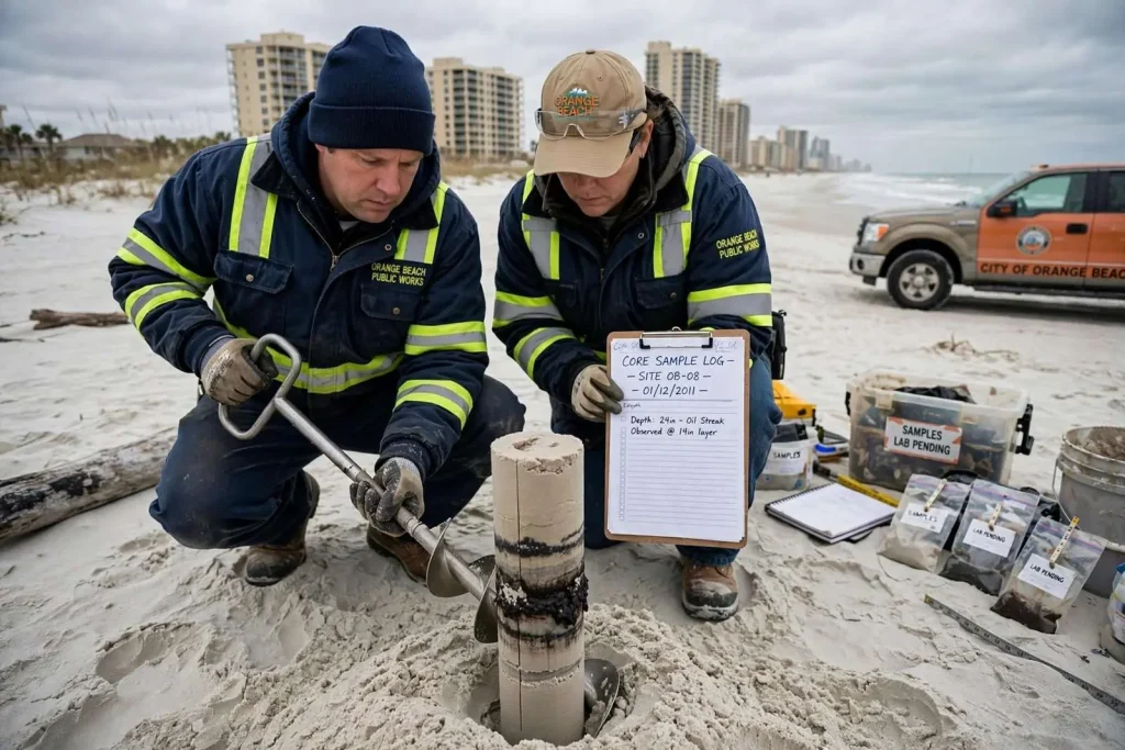 Illustration for the news story: Orange Beach Began Independent Beach Testing in 2011