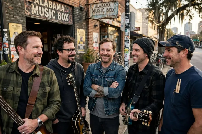 Illustration for the news story: The Tiles Reunite in Mobile: Willis Garrett on the Band’s Return and New Project The Suzies
