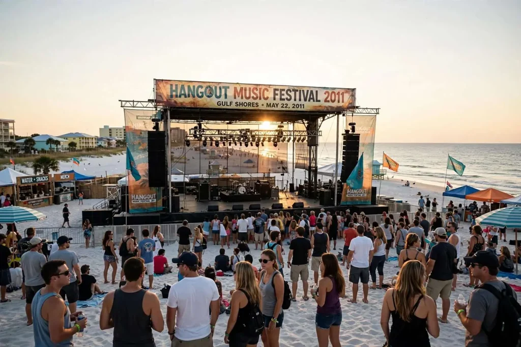 Illustration for the news story: Hangout Fest 2011 Delivers on the Beach: Early Impressions From Gulf Shores