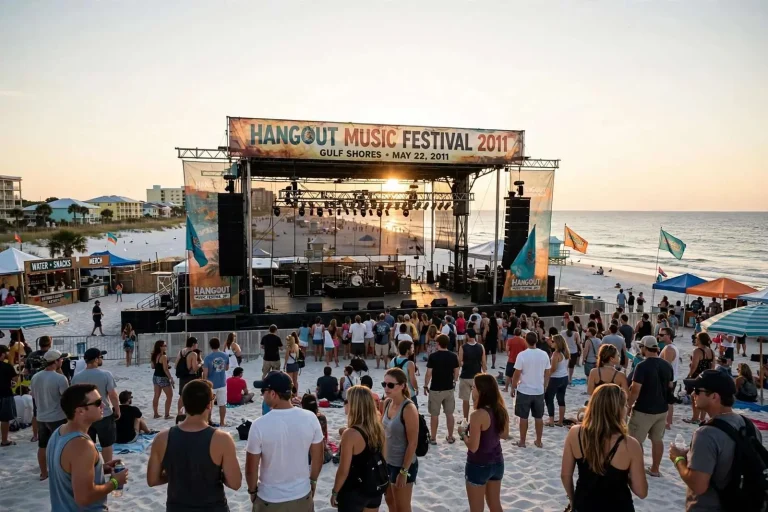 Illustration for the news story: Hangout Fest 2011 Delivers on the Beach: Early Impressions From Gulf Shores