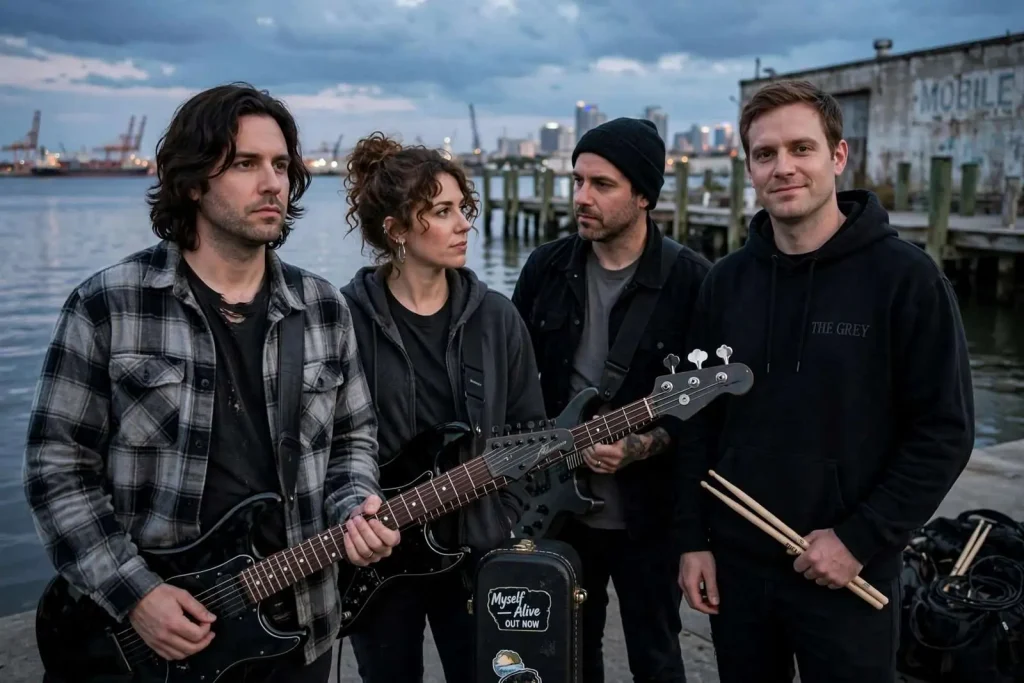 Illustration for the news story: Mobile Rock Band The Grey Releases ‘Myself Alive’ Music Video