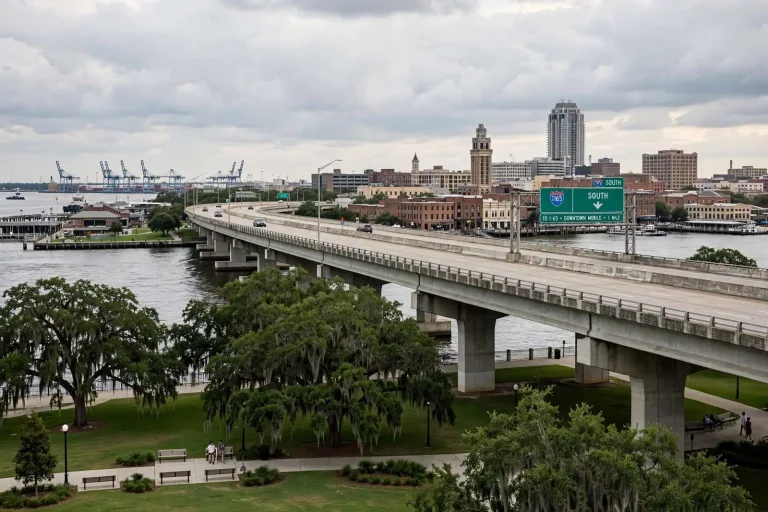 Illustration for the news story: Years On, Mobile Still Argues Over Whether the I-165 Expressway Was Worth It