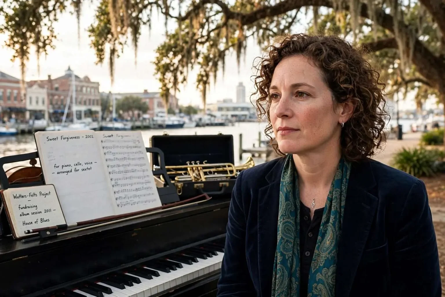 Illustration for the news story: Mobile Musician Ingrid Marie Traces Her Musical Journey From Classical Roots to Gulf Coast Jazz