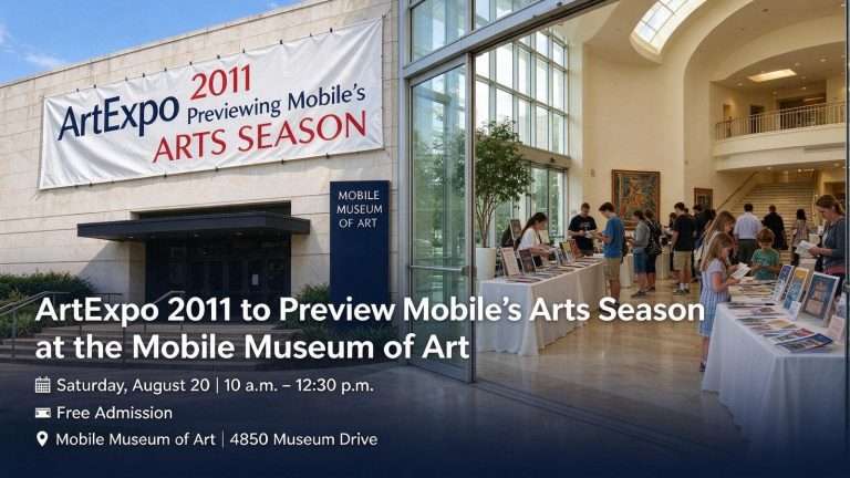 Illustration for the news story: ArtExpo 2011 to Preview Mobile’s Arts Season at the Mobile Museum of Art