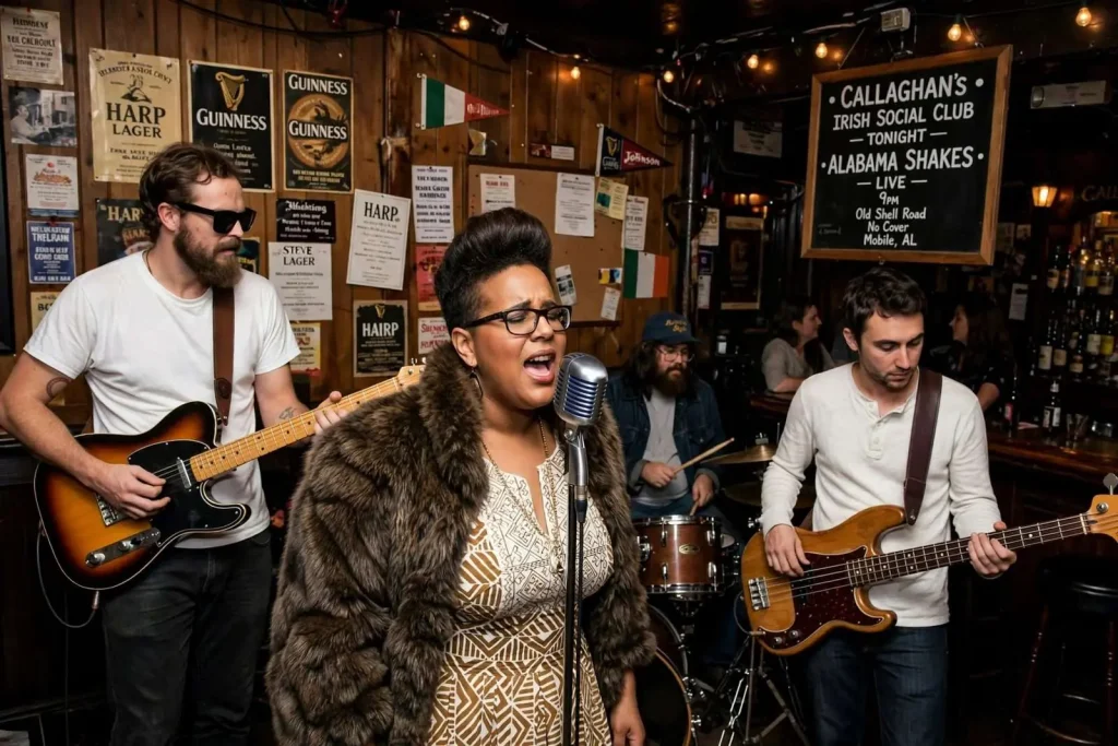 Illustration for the news story: Alabama Shakes Bring Their Retro Soul to Callaghan’s as the EP Spreads