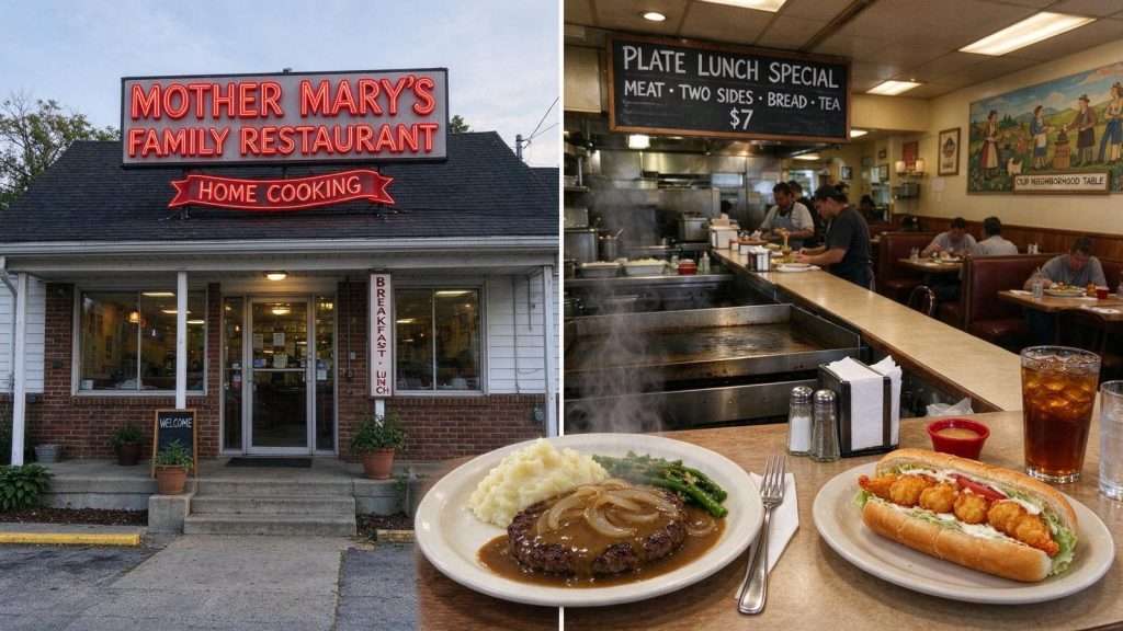 Illustration for the news story: Mother Mary’s Family Restaurant Serves 18 Years of Home-Style Cooking in Mobile