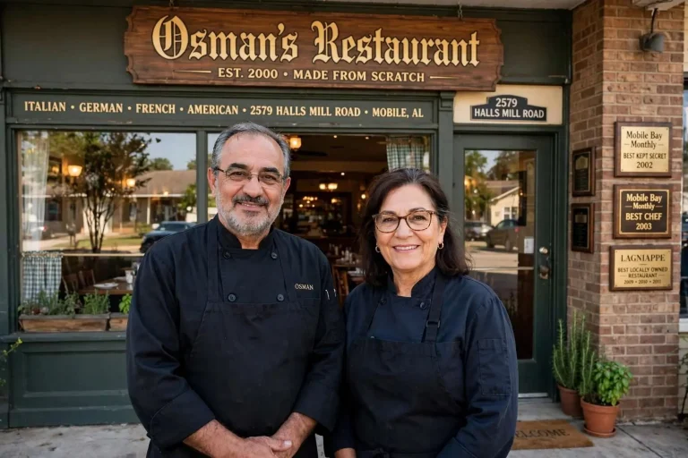 Illustration for the news story: Osman’s Restaurant: A Bosnian Family’s Journey to Halls Mill Road
