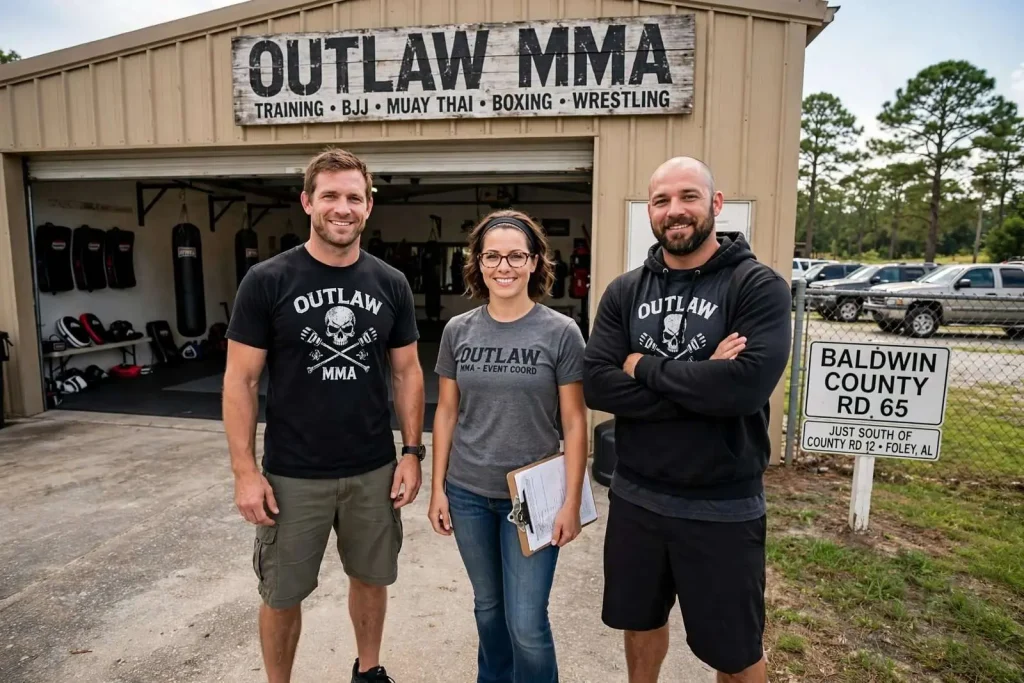 Illustration for the news story: Outlaw MMA Riding Wave of Growth in Alabama Amateur Fight Scene