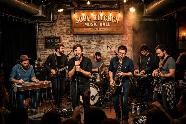 Illustration for the news story: The Revivalists Bring New Orleans Funk and Soul to the Soul Kitchen