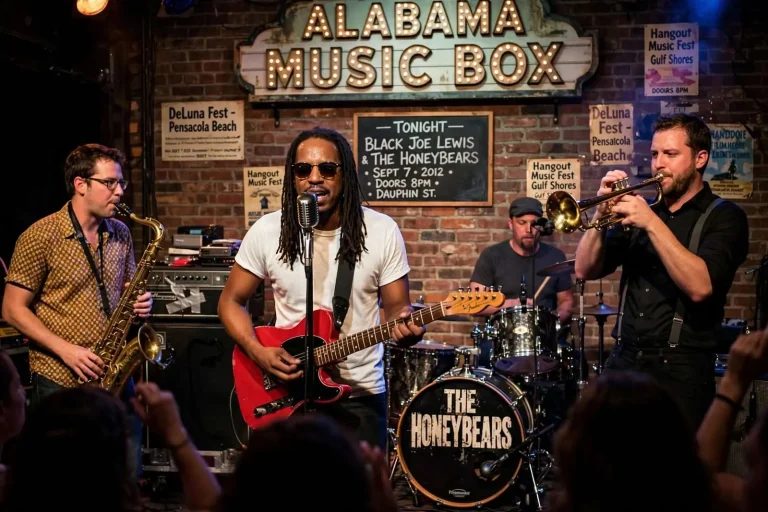 Illustration for the news story: Black Joe Lewis & The Honeybears Return to Alabama Music Box in Mobile (Sept. 7, 2012)