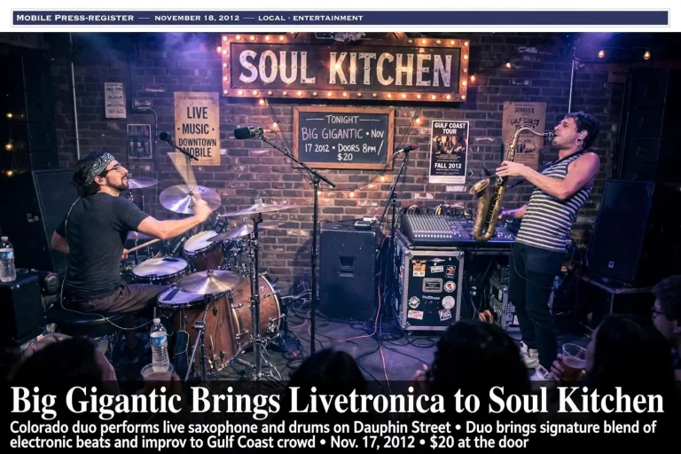 Illustration for the news story: Big Gigantic Brings Livetronica to Soul Kitchen