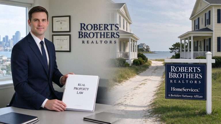 Illustration for the news story: From Law to Land: Daniel Dennis IV Takes the Helm at Roberts Brothers