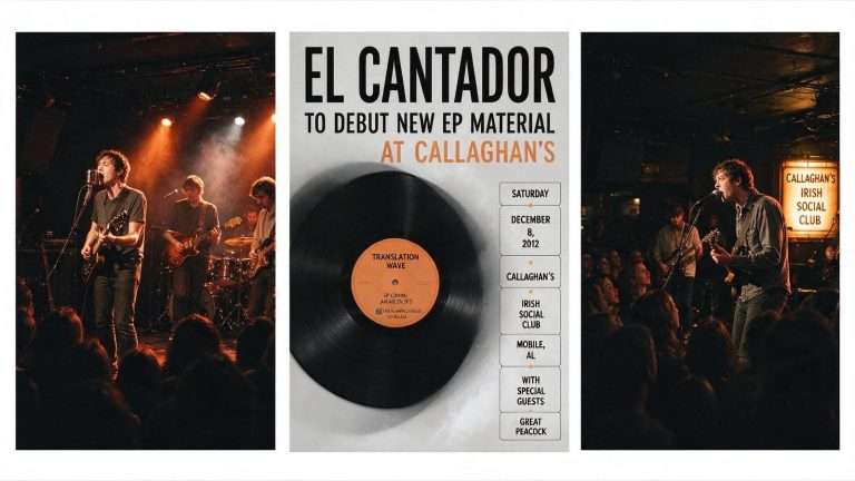 Illustration for the news story: El Cantador to Debut New EP Material at Callaghan’s, Signs With This Is American Music