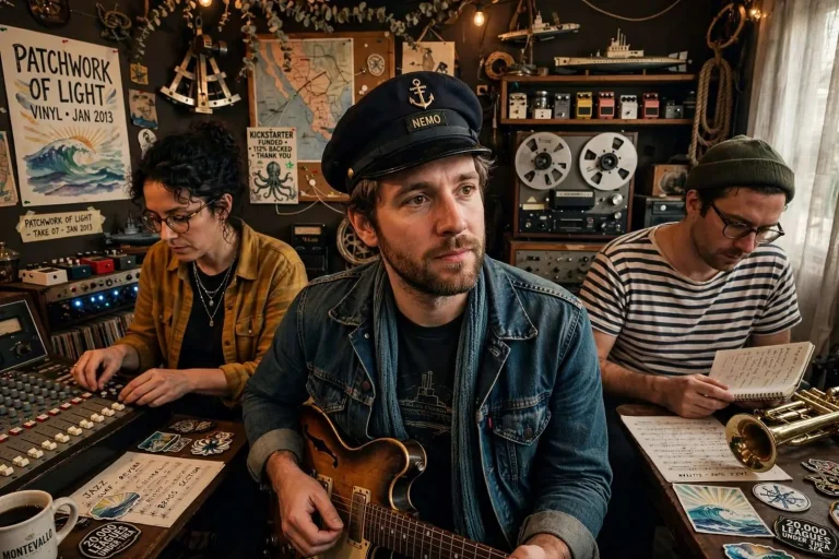 Illustration for the news story: Mobile’s 20,000 Leagues Under the Sea Plot a New Album After Kickstarter Win