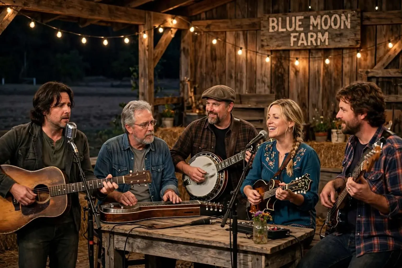 Illustration for the news story: Willie Sugarcapps: Five South Alabama Musicians Unite for Spontaneous Folk Magic