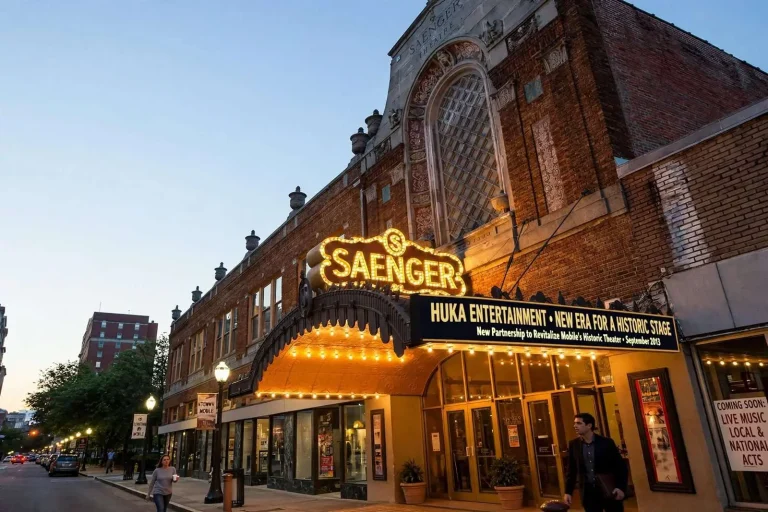 Illustration for the news story: HUKA Entertainment Poised to Bring New Life to Mobile’s Saenger Theatre