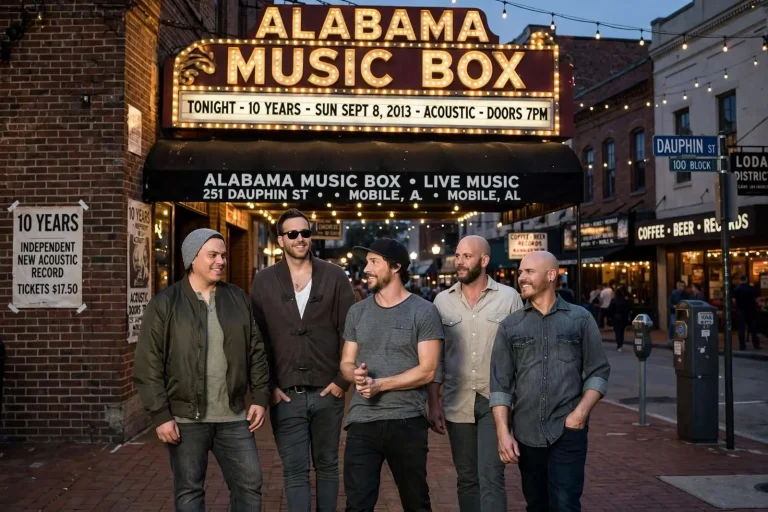 Illustration for the news story: Rock Band 10 Years Brings Independent Spirit to Mobile’s Alabama Music Box
