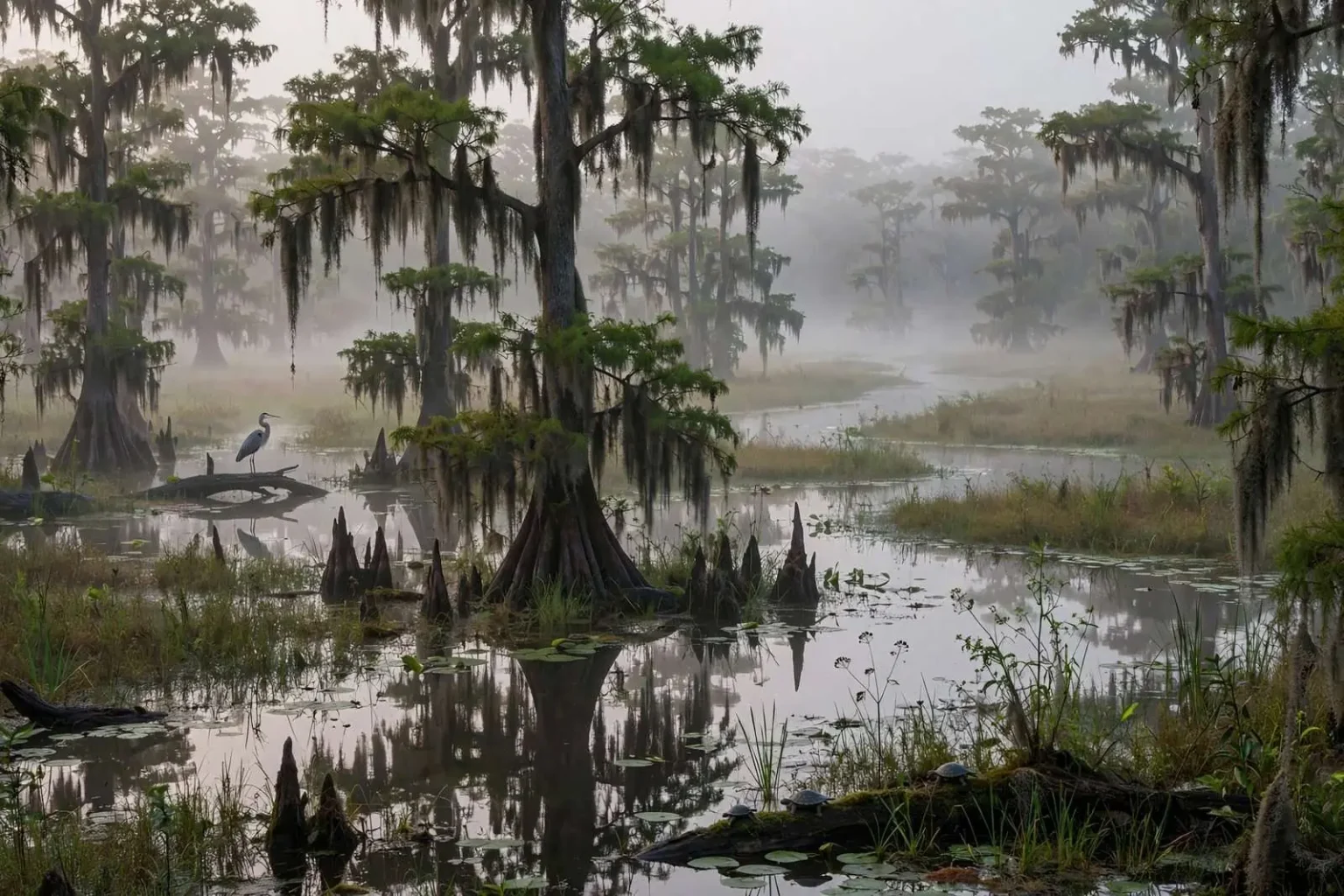Illustration for the news story: Documentary Spotlights the Wild Beauty and Fragile Future of the Mobile-Tensaw Delta
